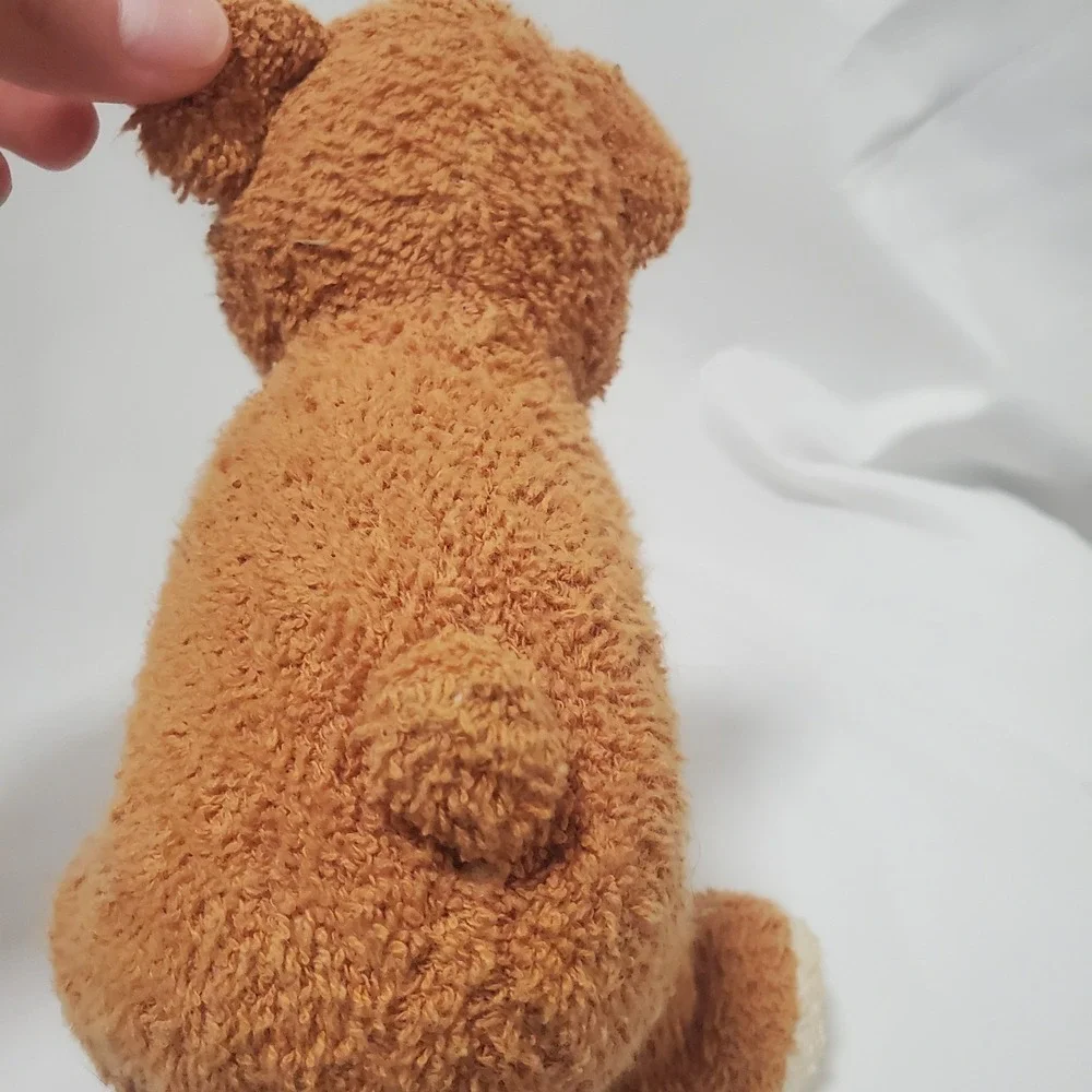 Wishpets Bo Teddy Bear Plush Stuffed Animal Toy Terry Cloth 1997 Vintage Rare